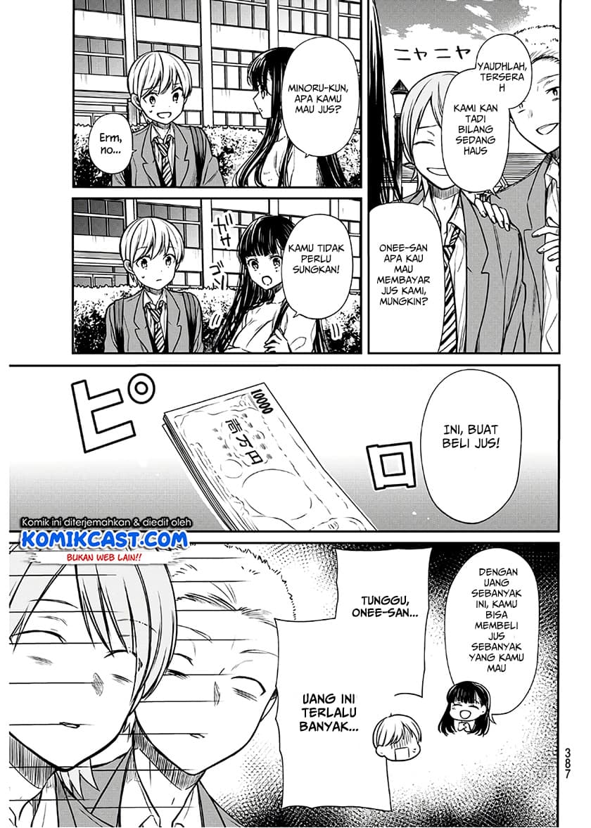 Chapter Komik
              Danshi Koukousei wo Yashinaitai Onee-san no Hanashi Chapter 86 - page 4