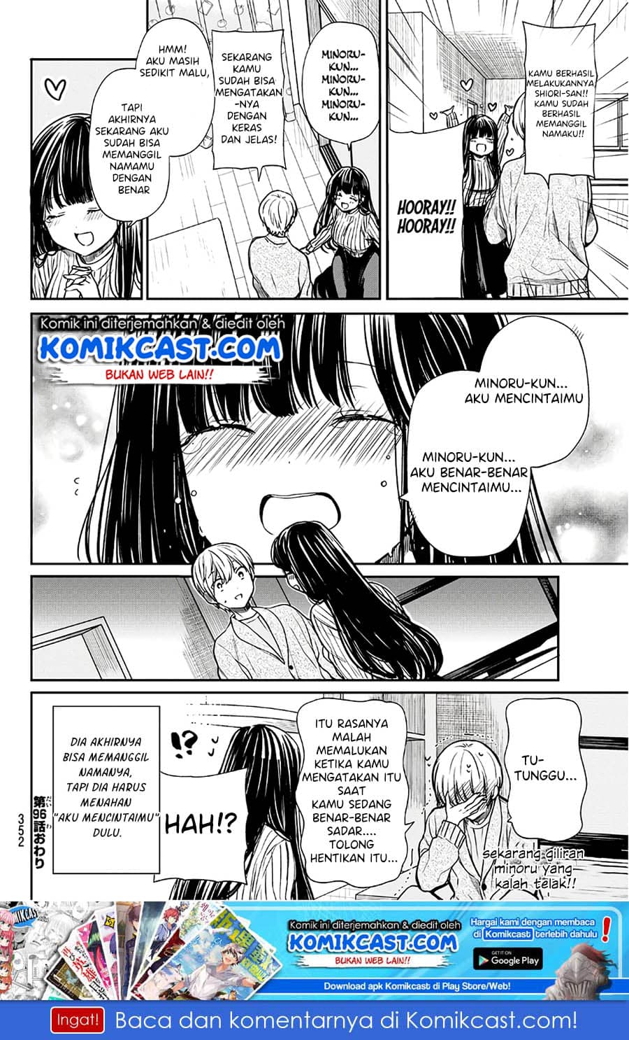 Chapter Komik
              Danshi Koukousei wo Yashinaitai Onee-san no Hanashi Chapter 96 - page 5