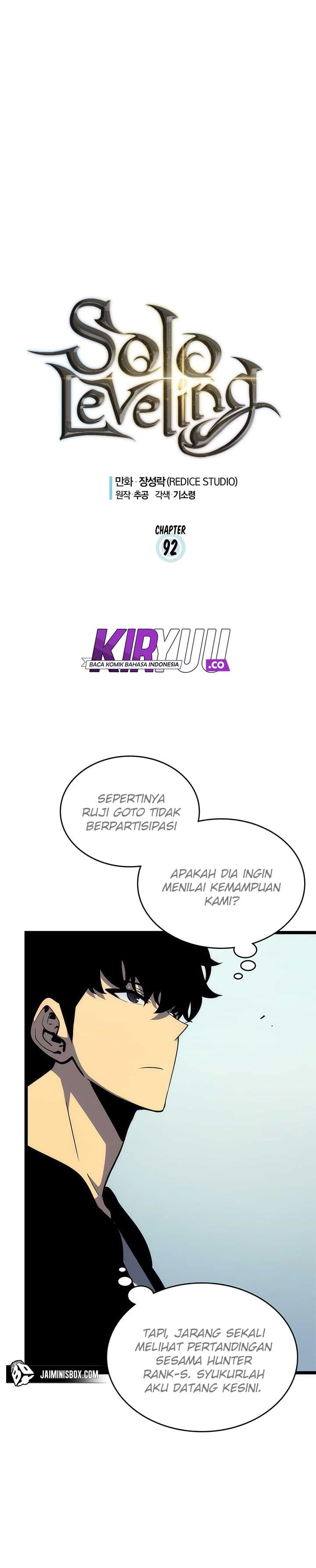 Chapter Komik
              Solo Leveling Chapter 92 - page 3