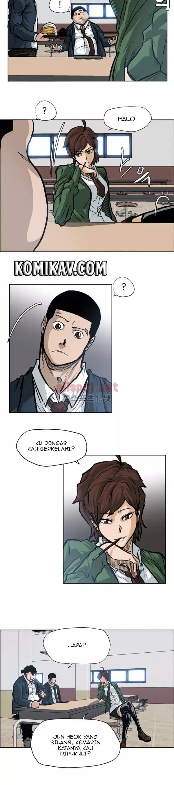 Chapter Komik
              Boss in School Chapter 73 - page 17